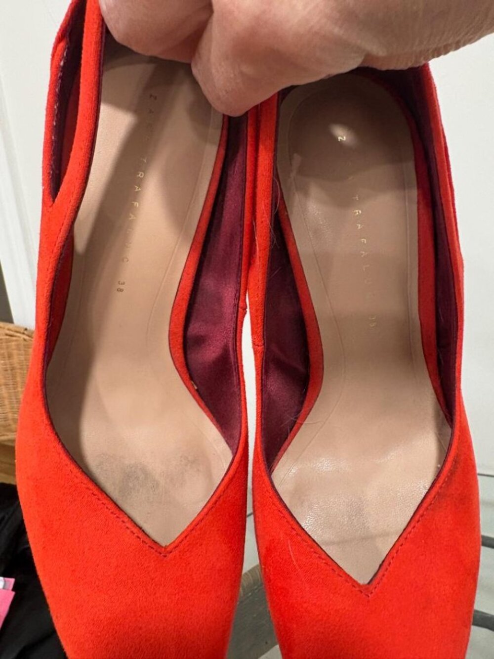 Zara Trafaluc 4 inch heels EU size 38 (US size 7.5/8) Excellent Condition - Picture 4 of 6